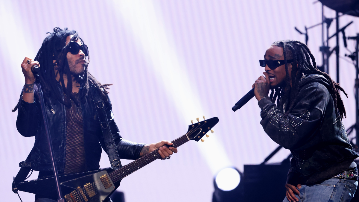 Lenny Kravitz Teams Up With Quavo For Electrifying Performance At 2024 VMAs