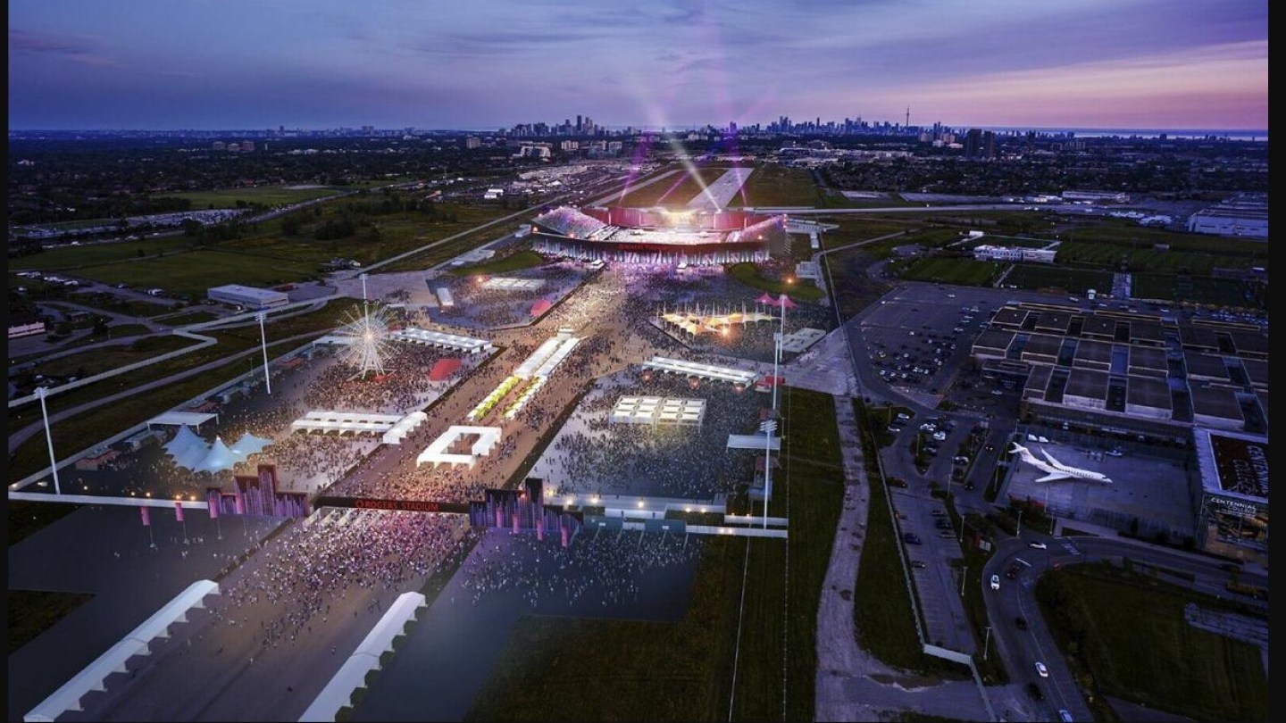 Live Nation Build 50,000-Seat Concert Venue Toronto