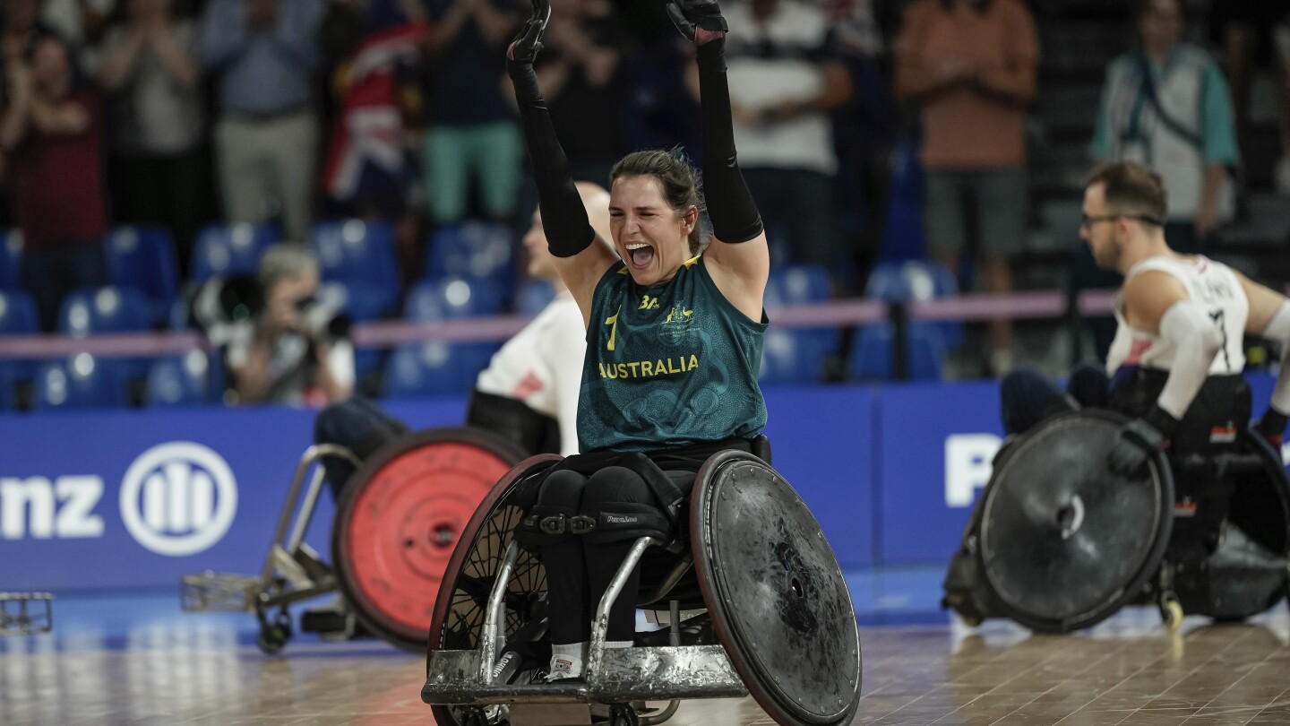 Medals for women in wheelchair rugby at Paralympics, pregnant archer wins gold and triathlon begins