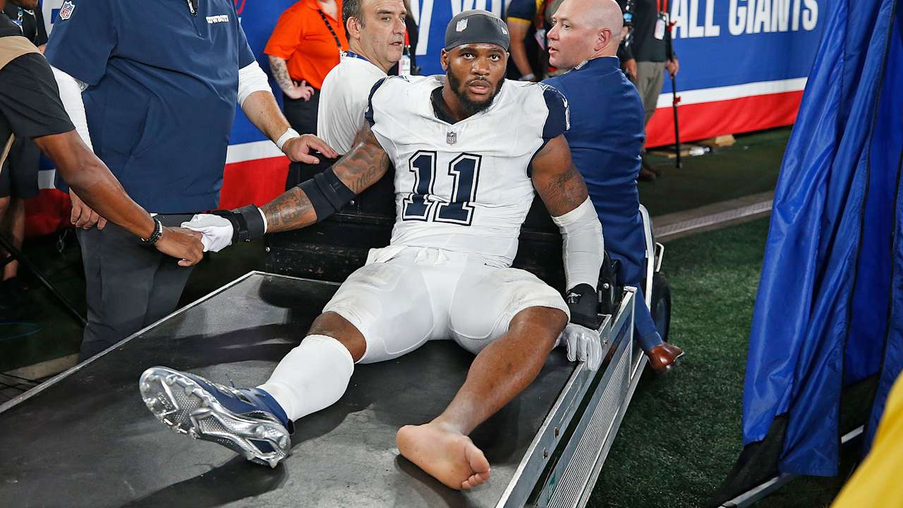 Micah Parsons to have MRI on ankle, gives latest on status after Cowboys’ win over Giants