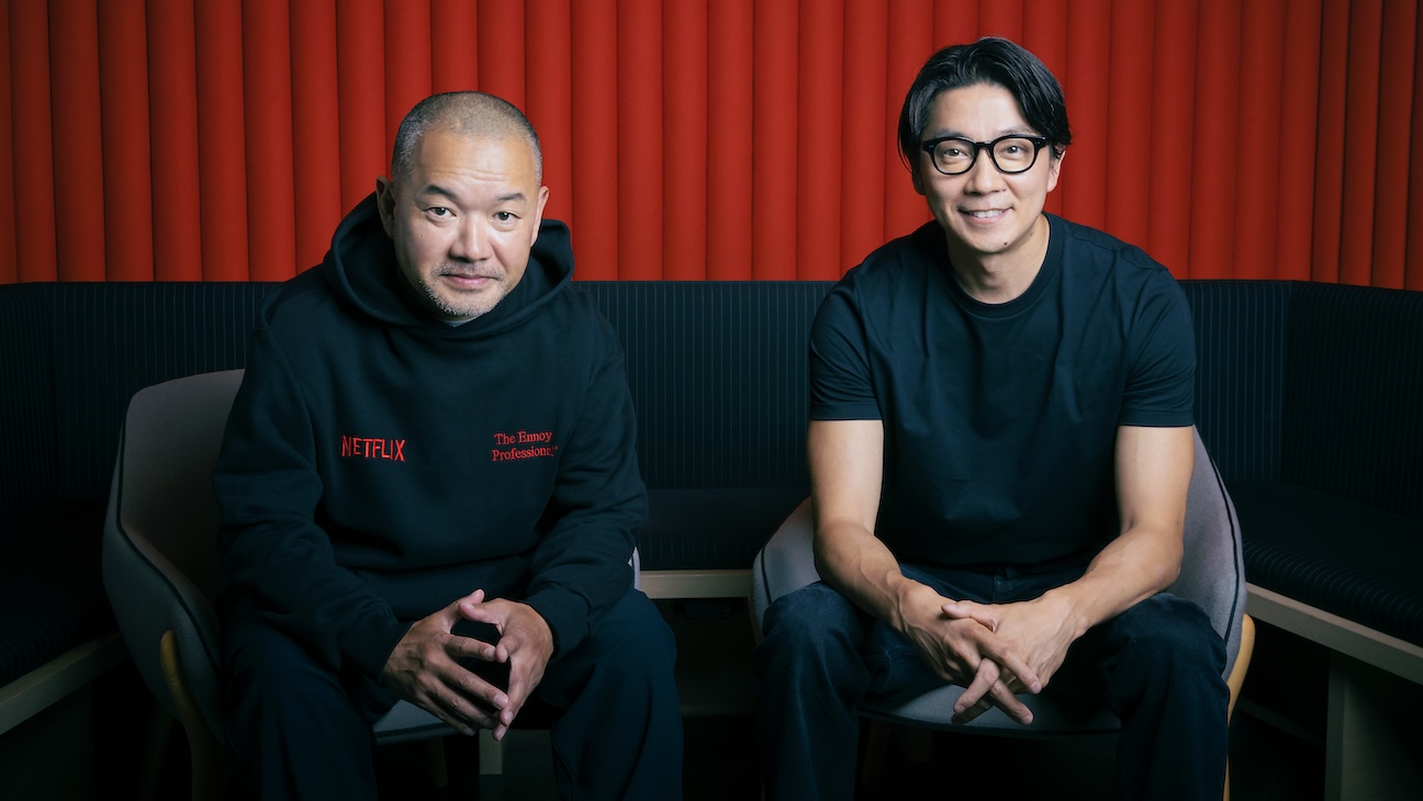 Director Hitoshi One and Kaata Sakamoto, Netflix’s vp of content in Japan