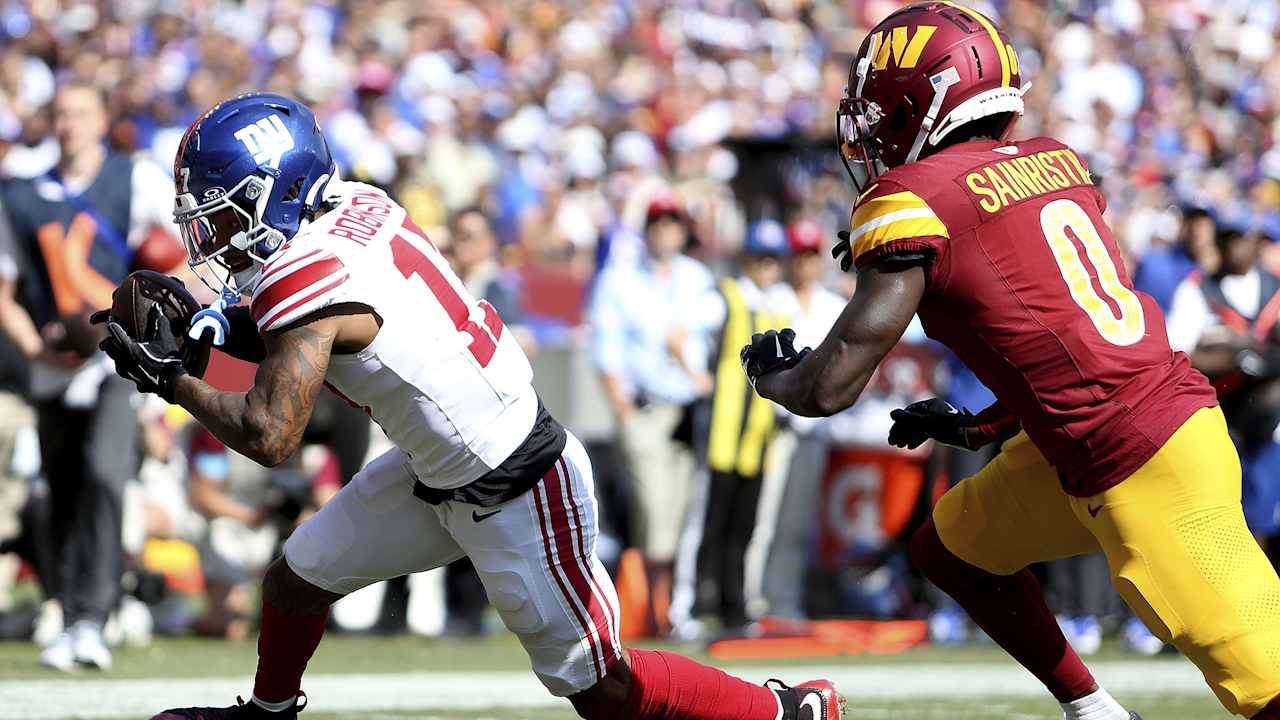 Notes & Stats: Giants vs. Commanders Recap