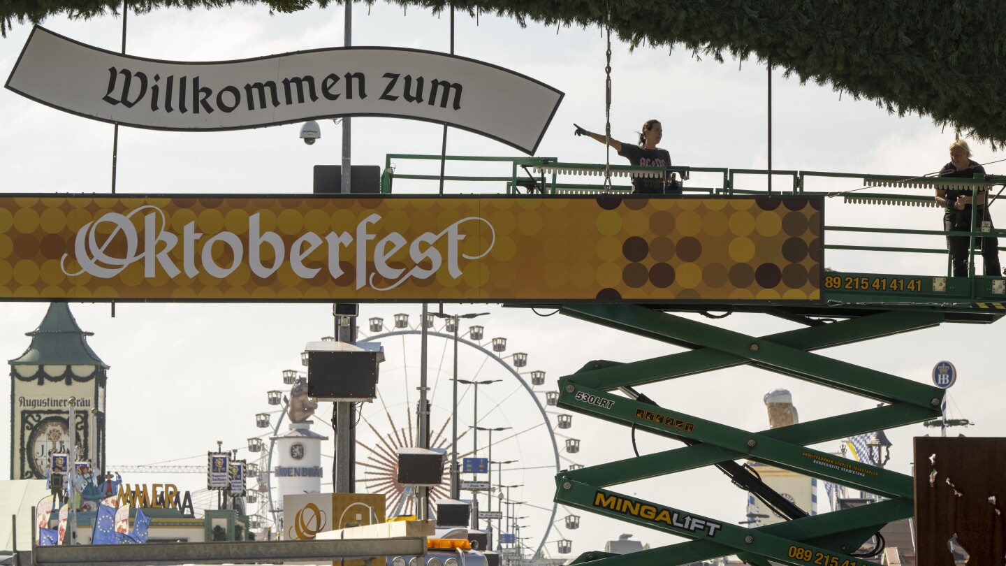 Oktoberfest tightens security in wake of deadly knife attack in western Germany