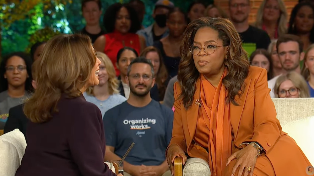 Oprah Winfrey Hosts Virtual Rally for Kamala Harris