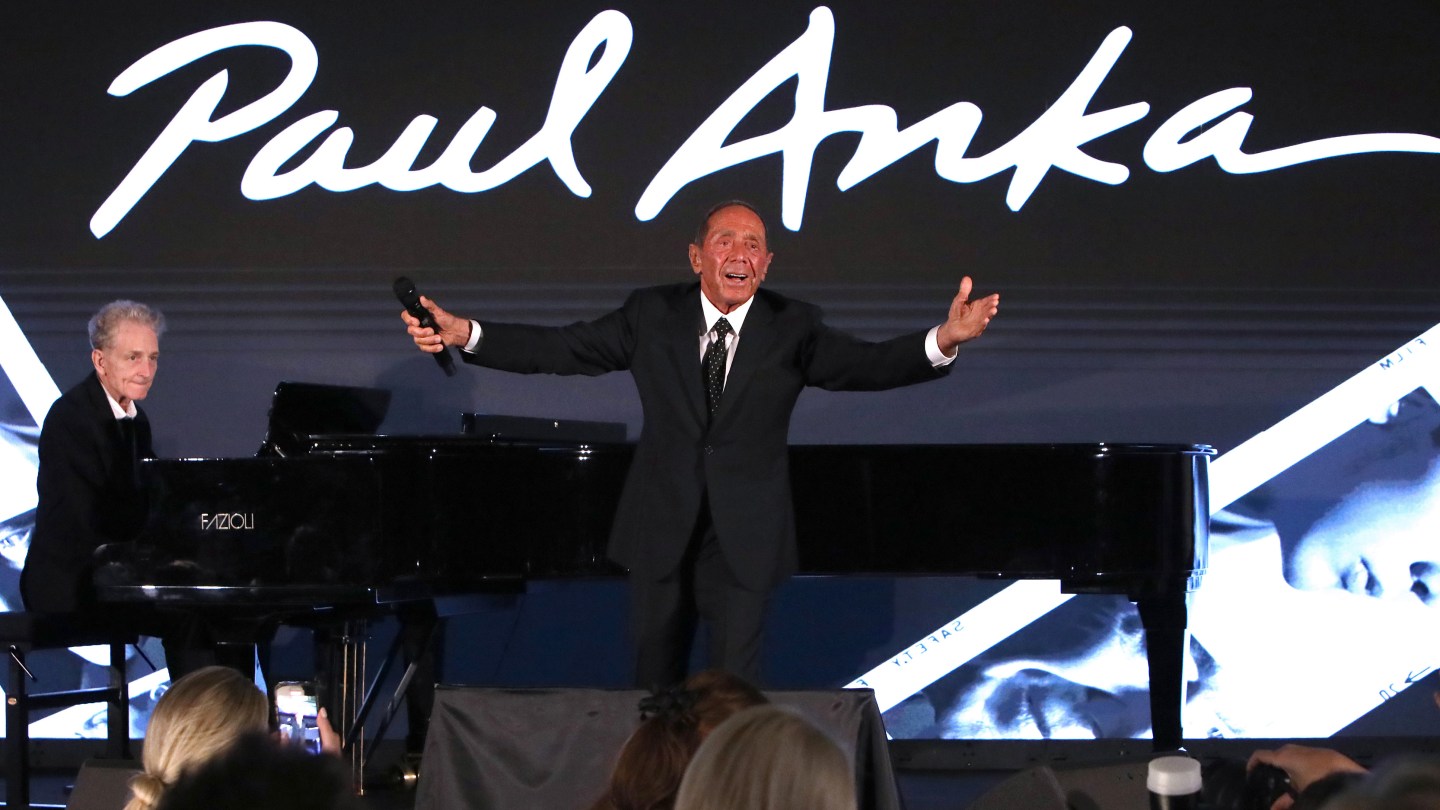 Paul Anka Sings My Way TIFF Doc Premiere Dinner