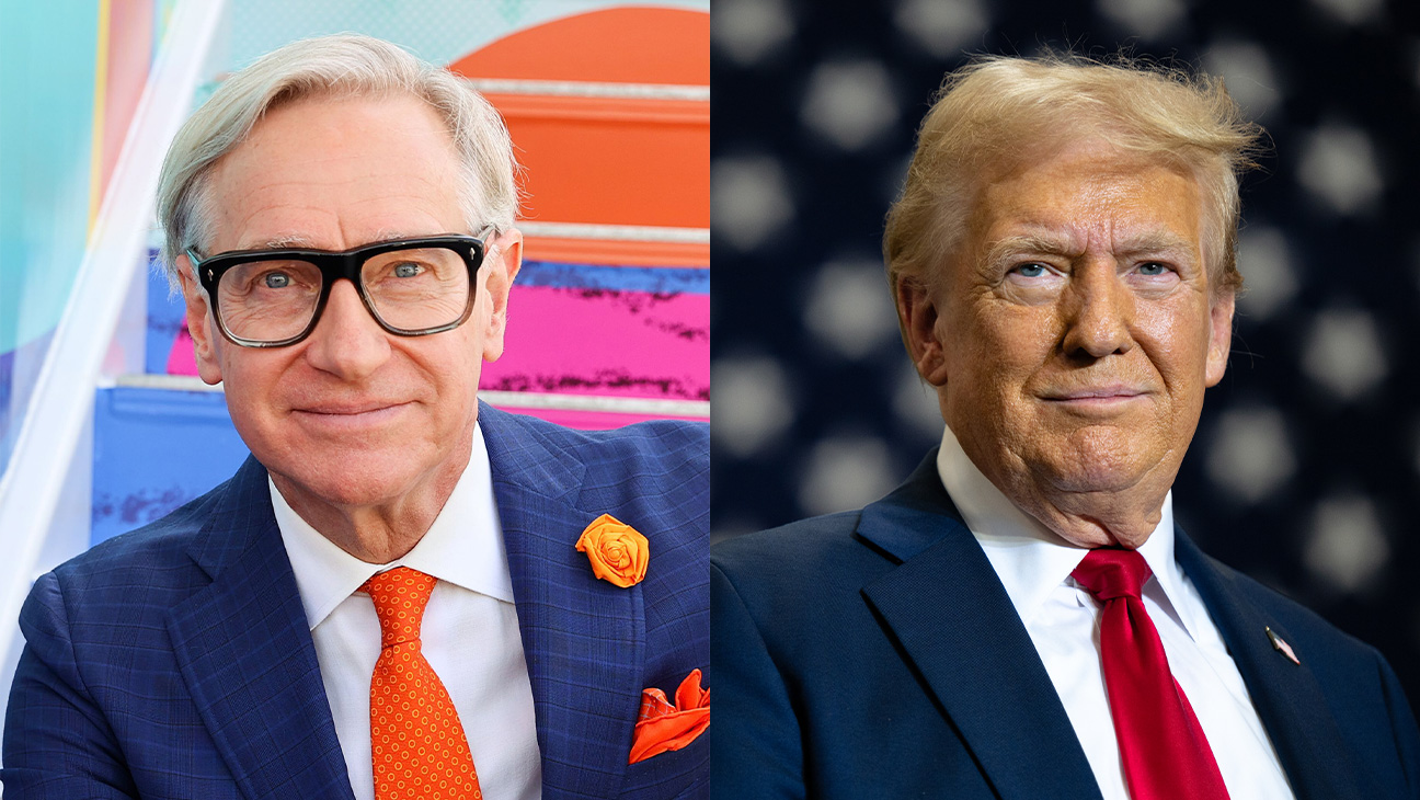 Paul Feig and Donald Trump