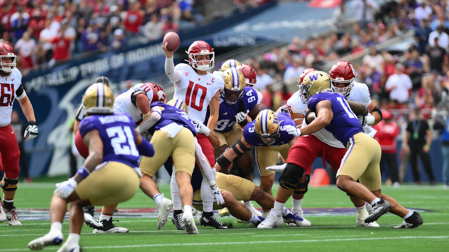 Penalties plaguing Washington Huskies against Washington State