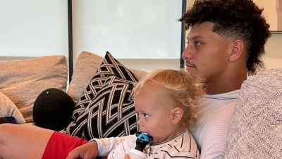 Patrick Mahomes and Wife Brittany Matthews Family Photos With Daughter Sterling and Son Bronze 316