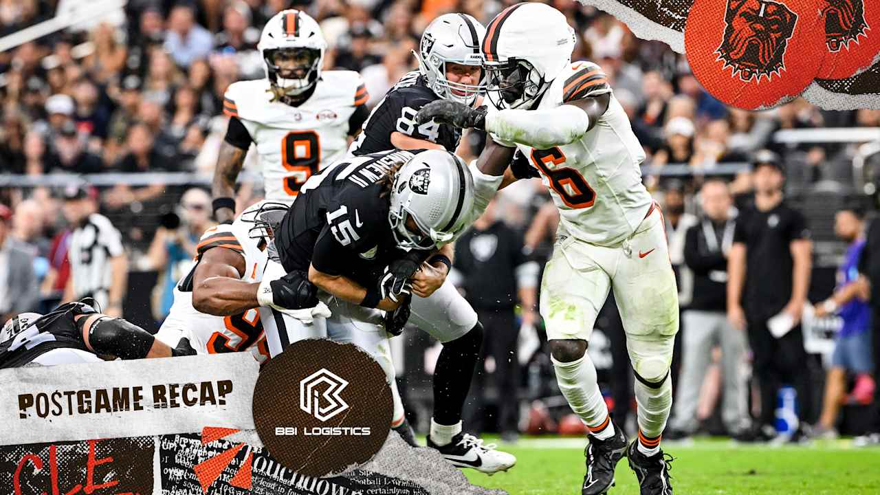 Raiders 20, Browns 16 | Final Score, Stats & Game Recap