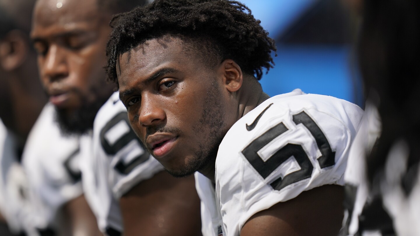 Raiders pass rush specialist Malcolm Koonce out for the season, AP sources say