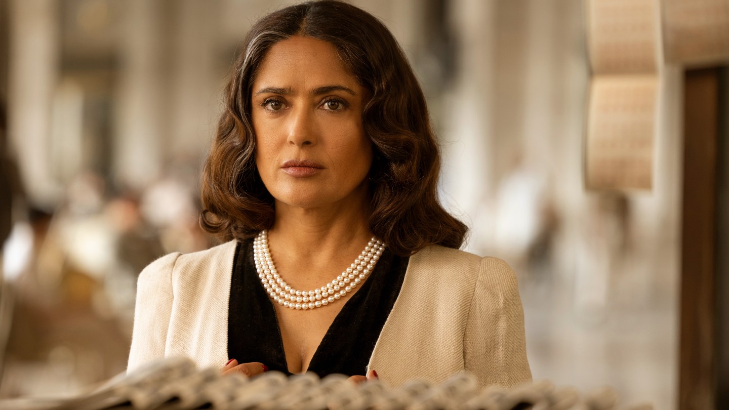 Salma Hayek Pinault in Angelina War Drama