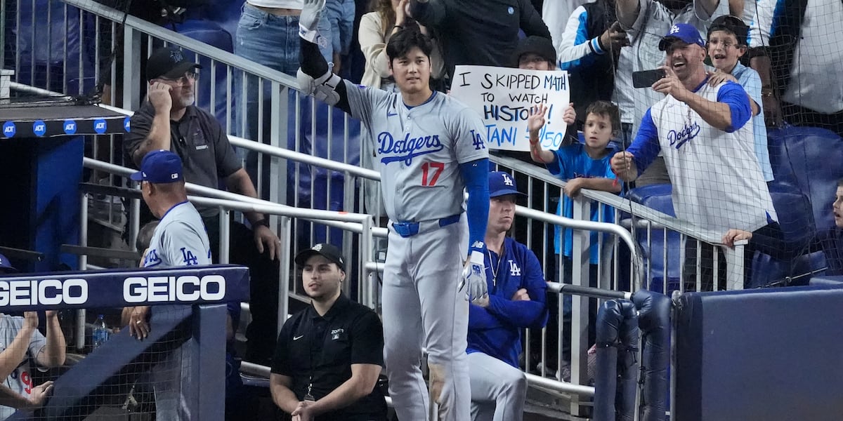 Shohei Ohtani becomes major league’s first 50-50 player in home runs and stolen bases