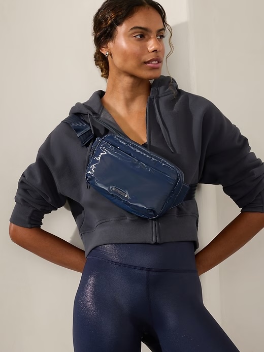 Athleta x Simone Biles All About Shine Puff Large Belt Bag