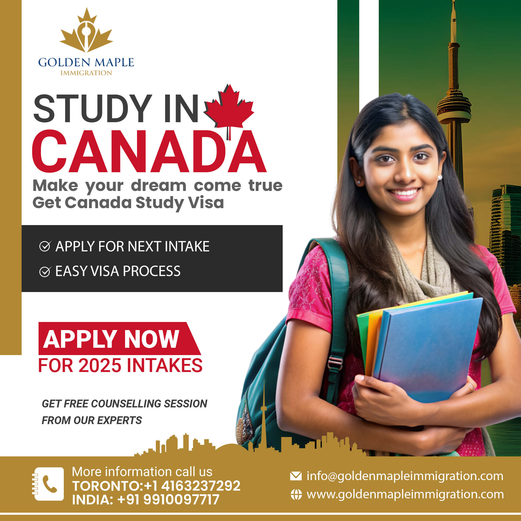 Canada work permit Visa from India