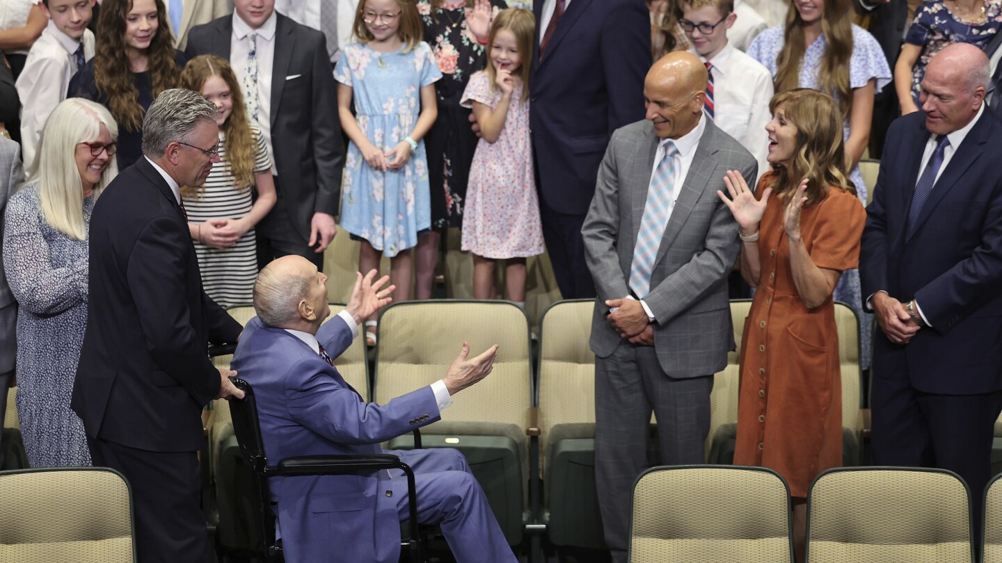 The Mormon church's oldest-ever president has turned 100