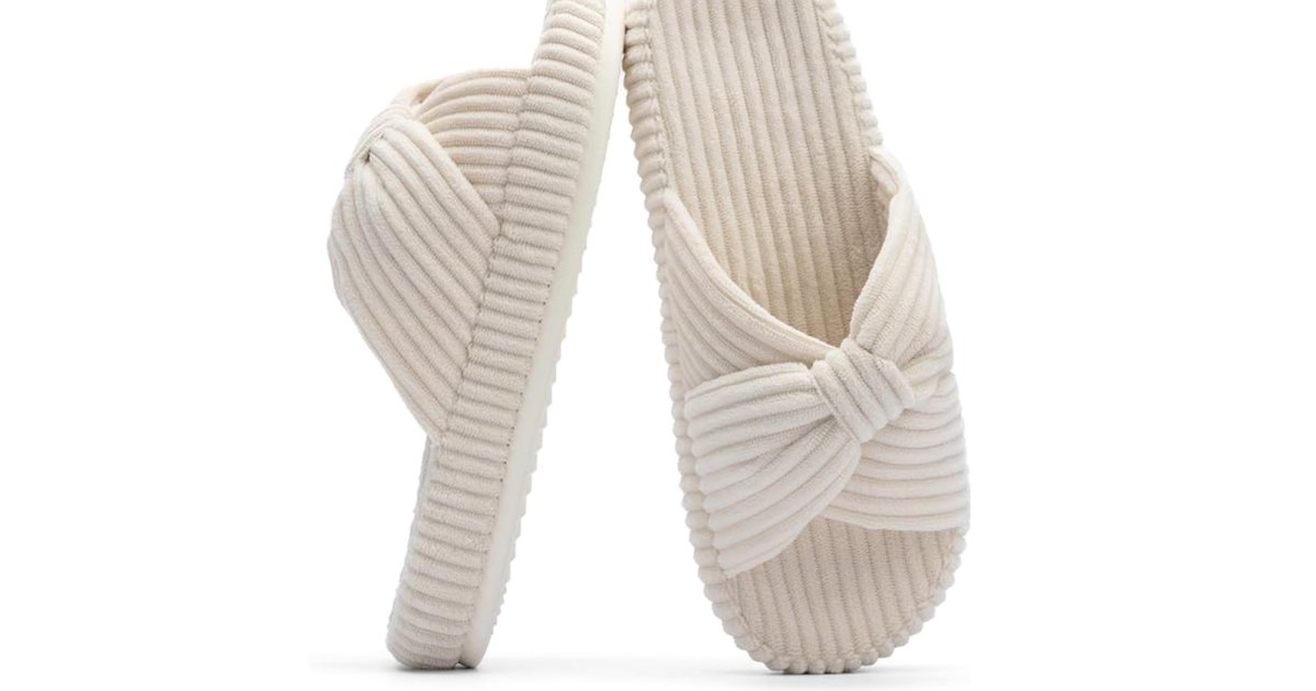 These Comfy, Soft Amazon Bestselling Slippers Are Only $24