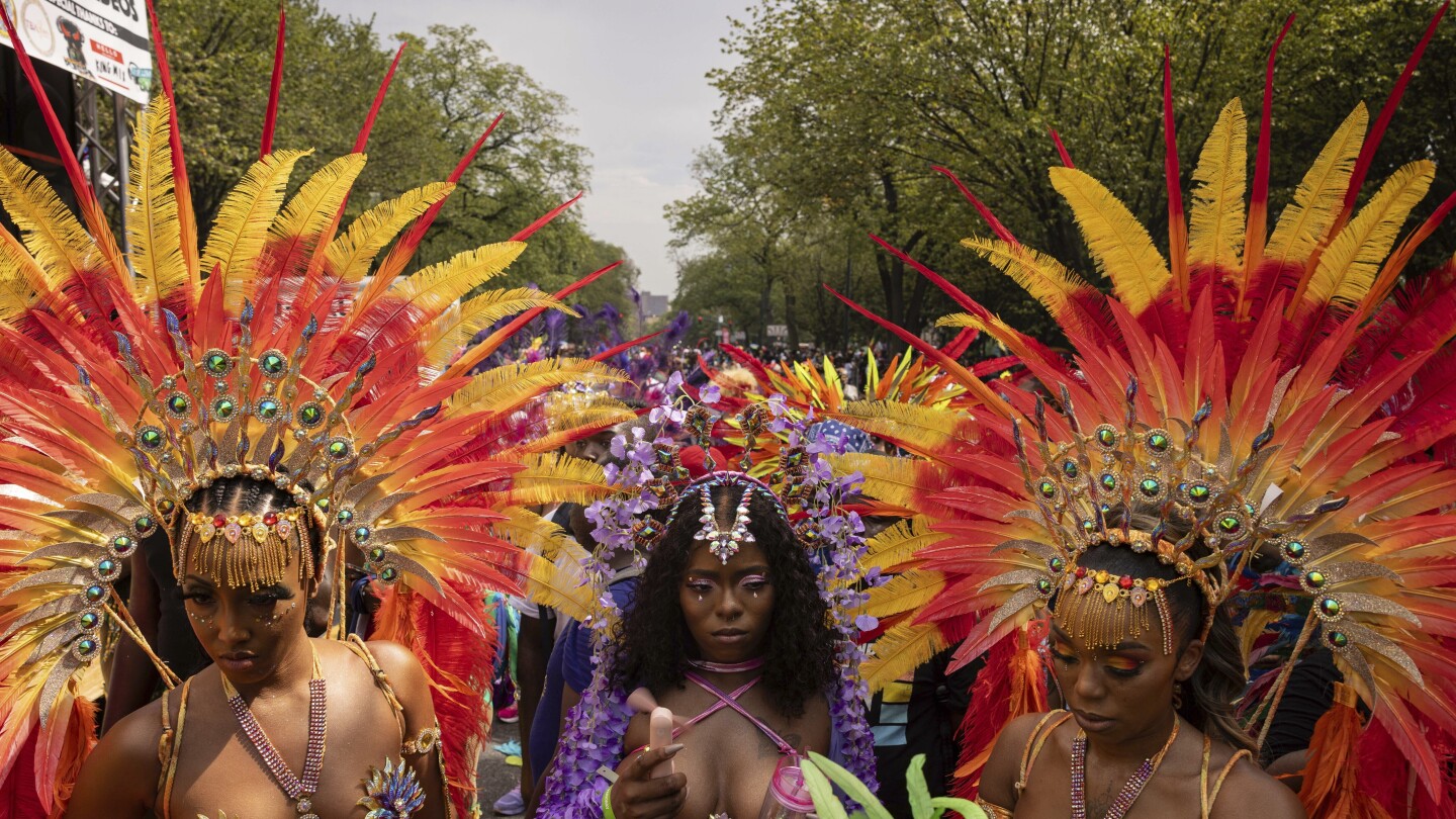 Thousands parade through Brooklyn in one of world’s largest Caribbean culture celebrations