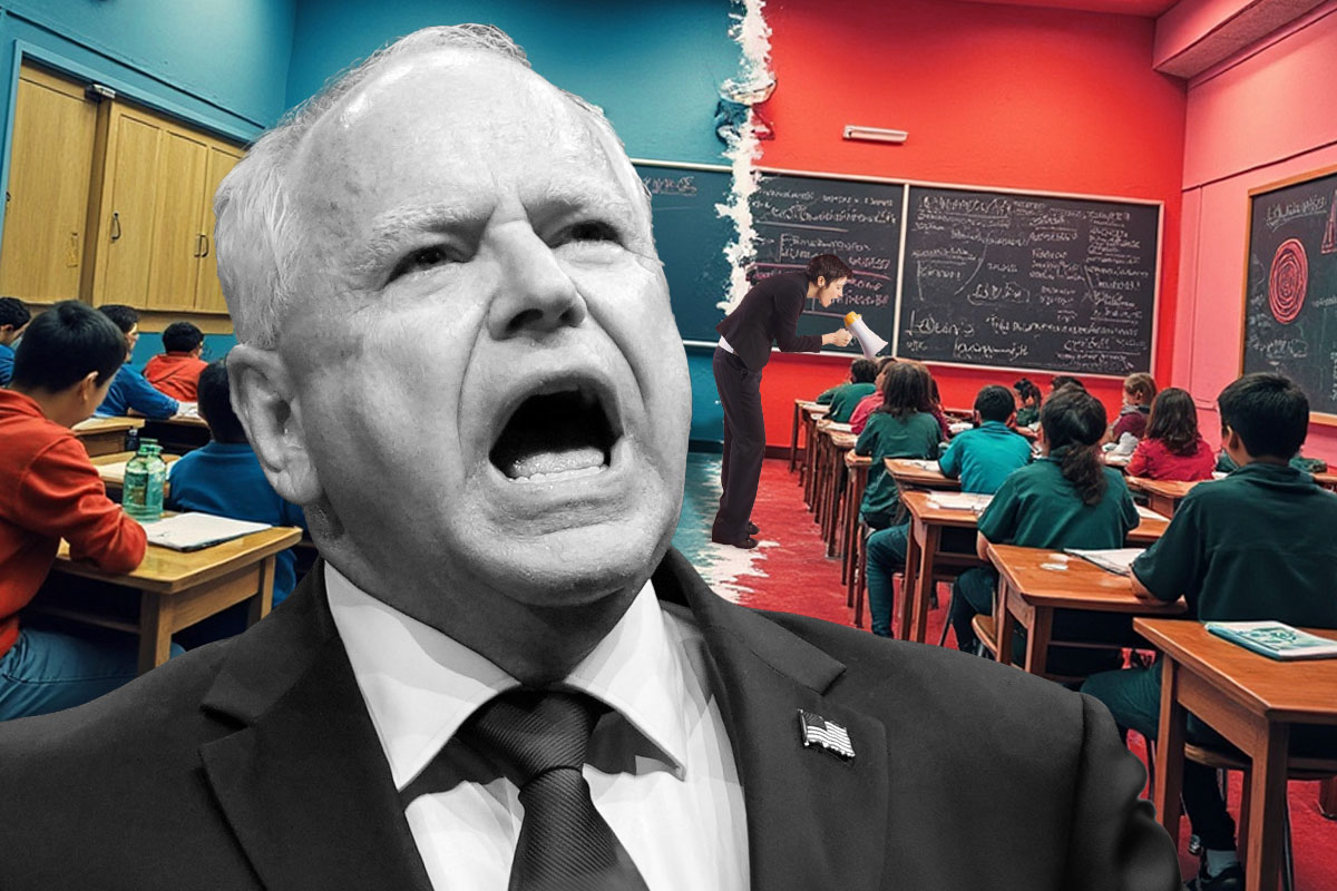 Tim Walz’s Plan to Radically Transform America’s Schools