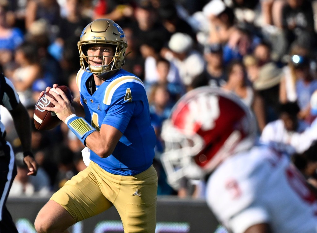 UCLA football honors tradition in return to Rose Bowl, but starts slow against Indiana – Daily News