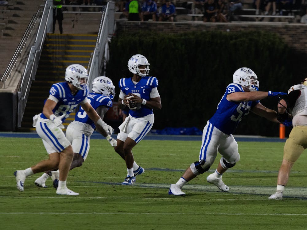 WHIRLWIND: Duke football wins double-overtime contest at Northwestern, stays undefeated on the season