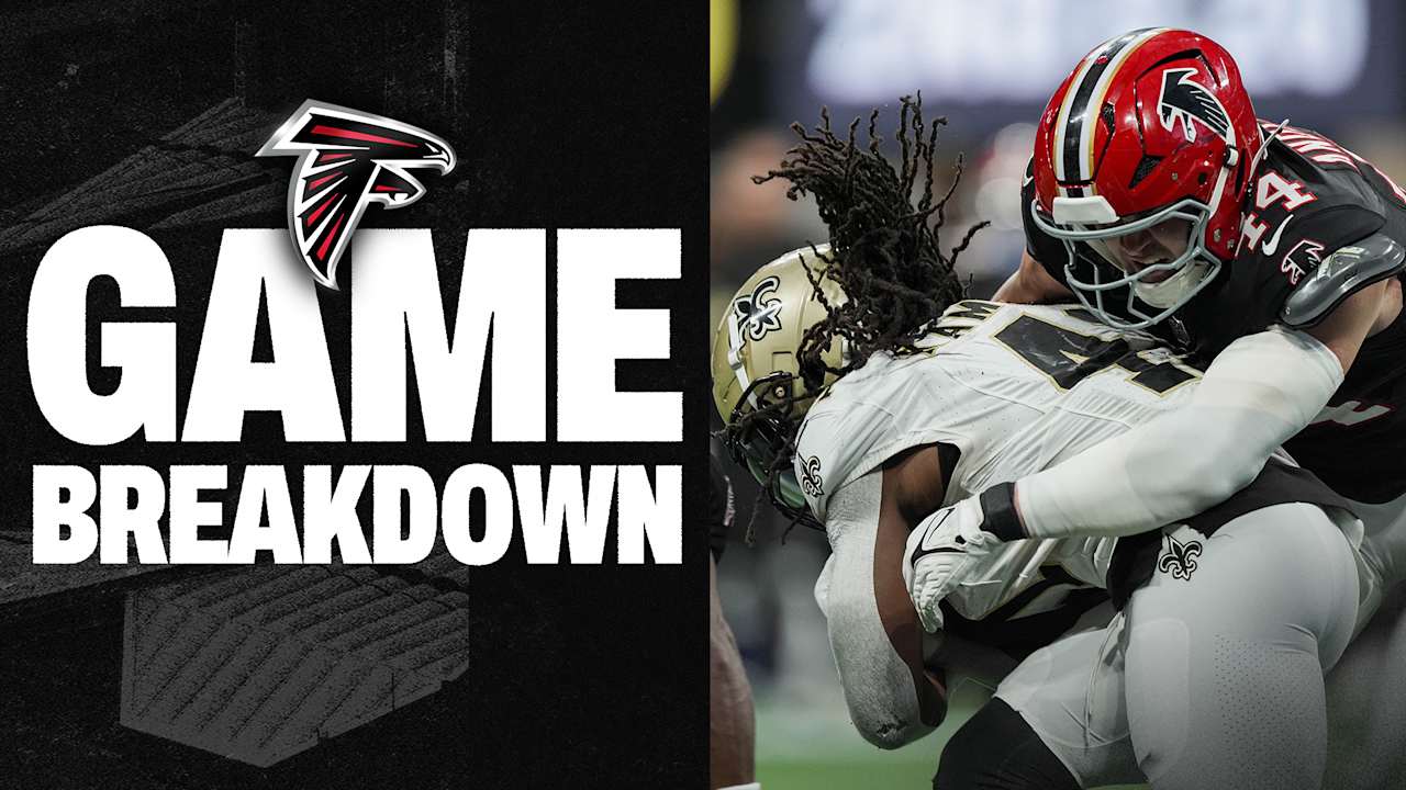 What happened in Falcons' Week 4 home win over Saints