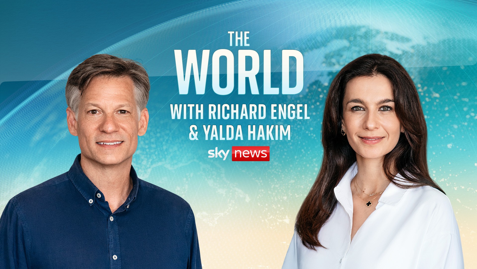 Yalda Hakim, Richard Engel in Podcast 'The World' From NBC News, Sky