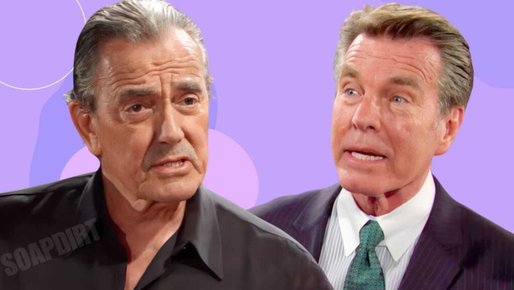 Young and the Restless Spoilers: Victor Newman (Eric Braeden) - Jack Abbott (Peter Bergman)