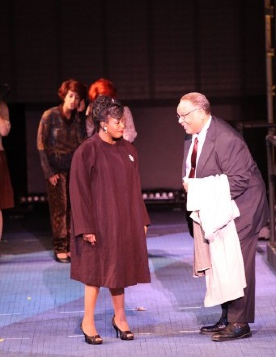 Ken Page with Jennifer Holliday in Dreamgirls at The Muny in 2012