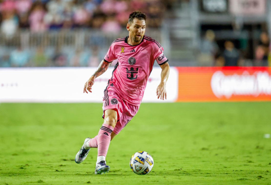 Lionel Messi fotografiado el 28 de septiembre de 2024. Crédito: CHRIS ARJOON/AFP vía Getty Images