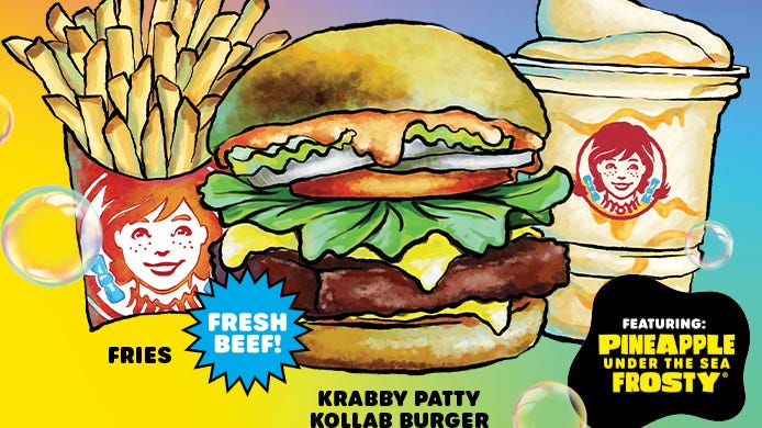 Wendy's Krabby Patty Meal celebrates SpongeBob: Release date details