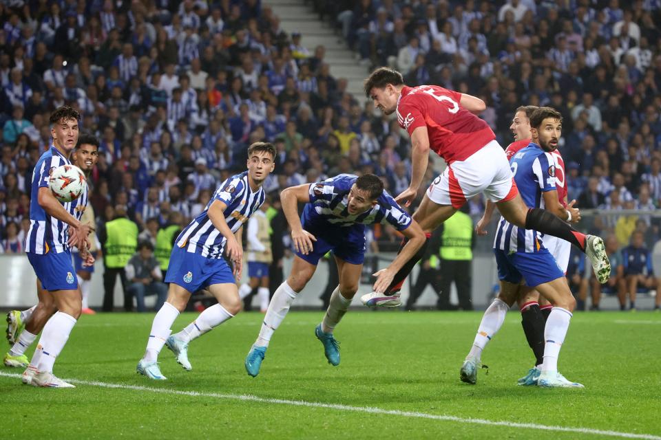 Harry Maguire earned the late point (Luis Vieira/AP) (AP)