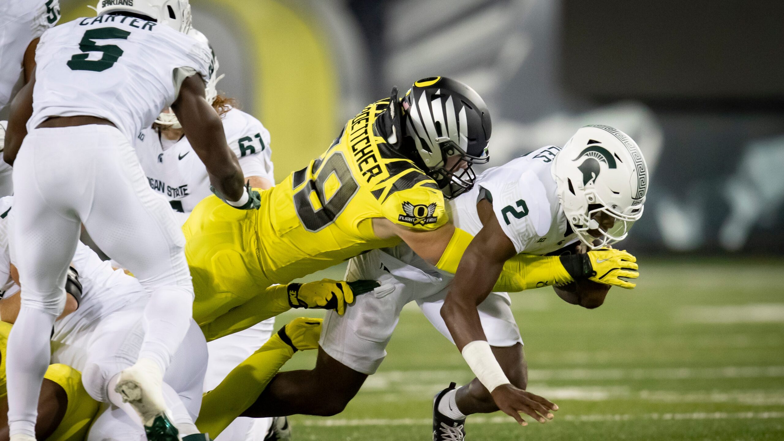 MSU football falls painfully at Oregon: 3 quick takes