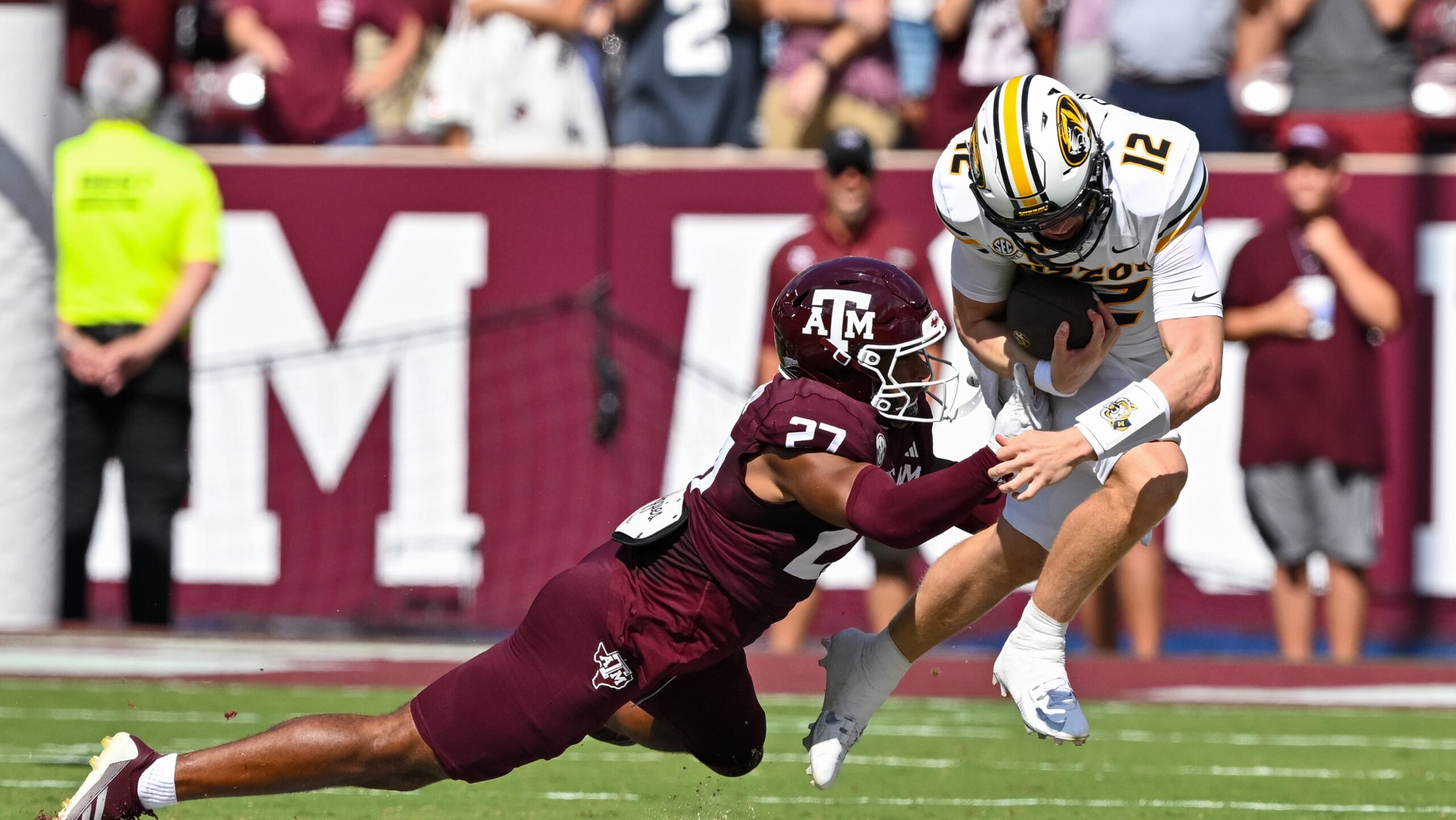 Aggies dominate No. 9 Tigers