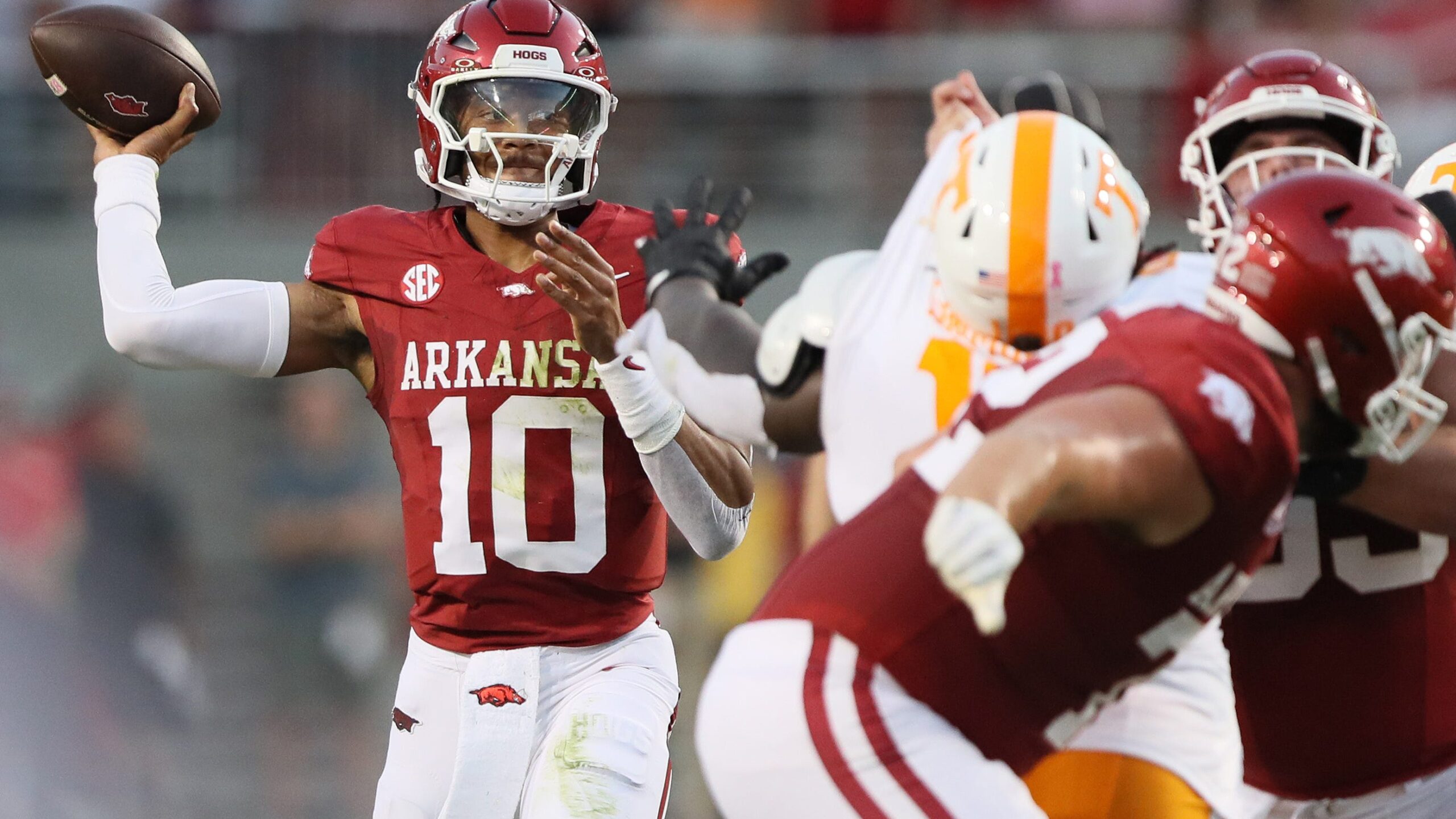 Arkansas football vs Tennessee: Hogs stun Volunteers