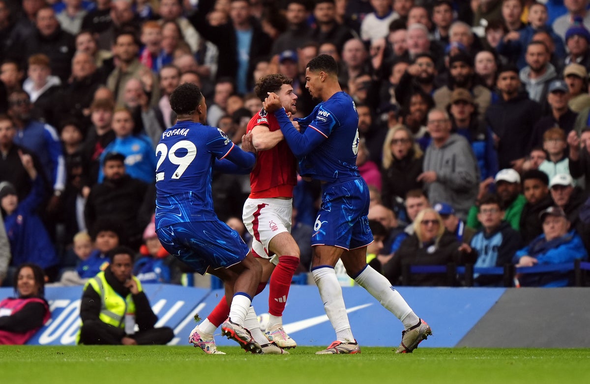 Chelsea v Nottingham Forest LIVE: Result and final score after Blues frustrated by 10-man visitors