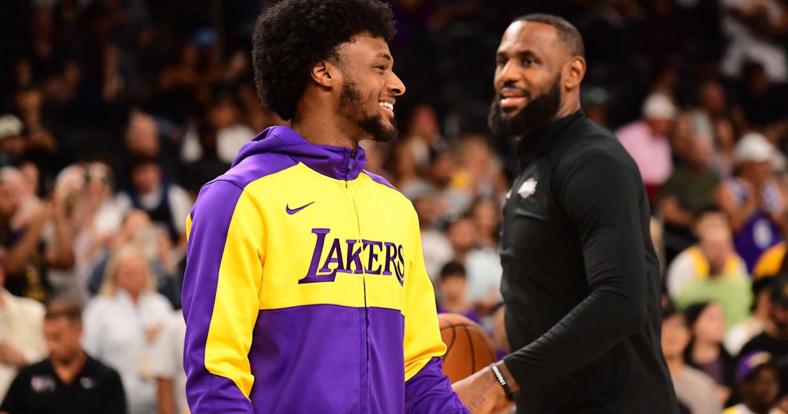 Lakers' Bronny James Reflects on Historic Game with LeBron: 'That's Literally My Dad' | News, Scores, Highlights, Stats, and Rumors