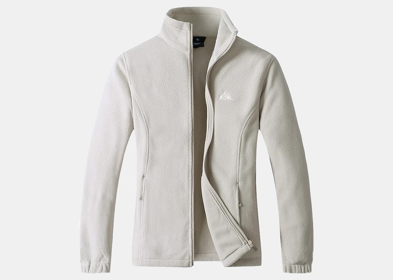 A white soft jacket