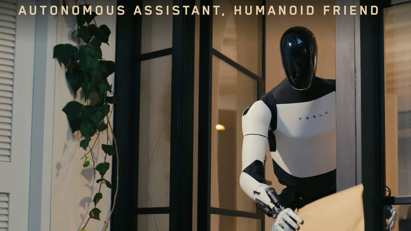 An image of Tesla's new autonomous robot assistant.