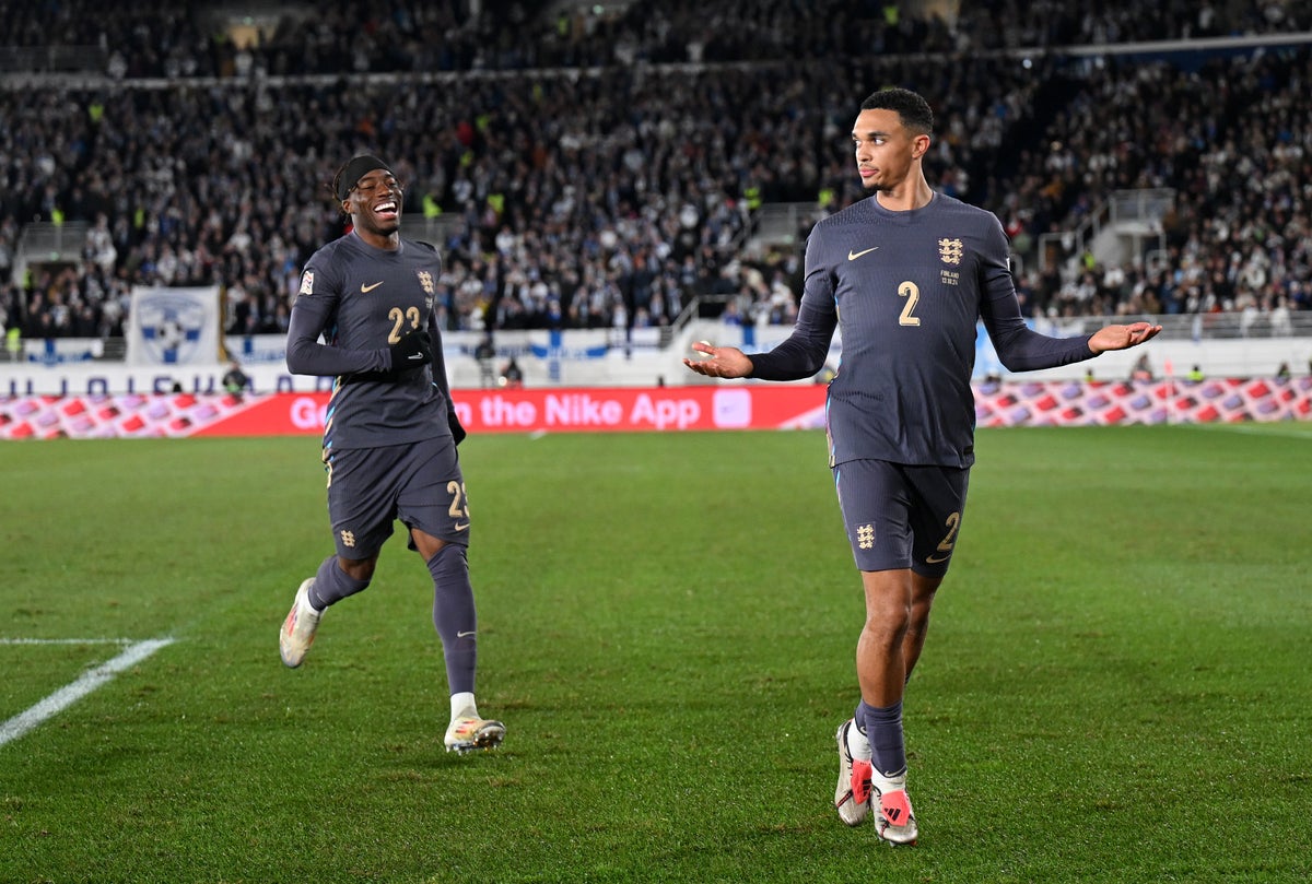 Finland v England LIVE: Nations League result as Trent Alexander-Arnold scores stunning free-kick in win