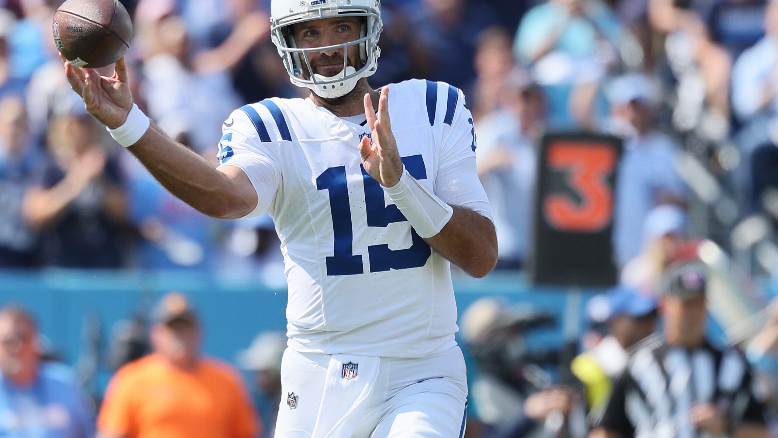 Joe Flacco stats, highlights for Colts vs. Titans in Week 6