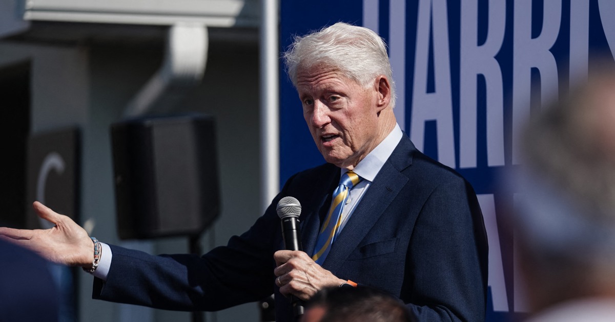 Bill Clinton says 2024 race will come down to whether election is fair