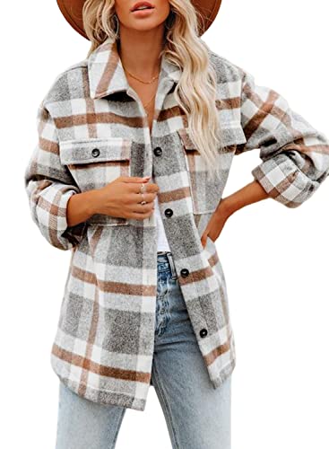 Women’s Flannel Plaid Shacket