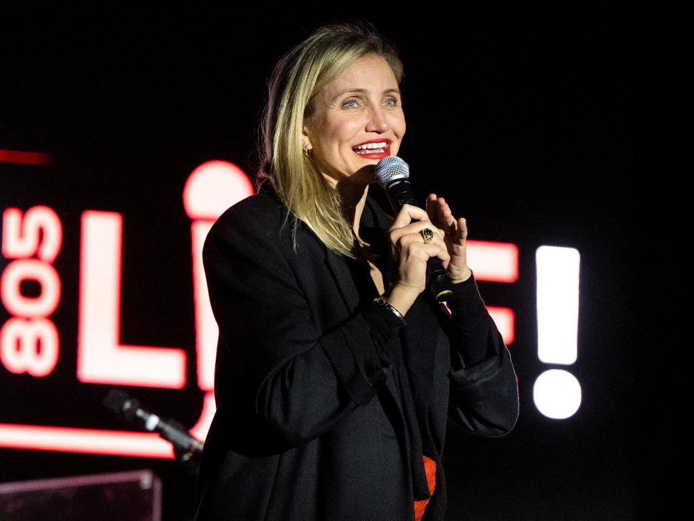 Cameron Diaz Wears Barely Any Makeup in Rare Appearance