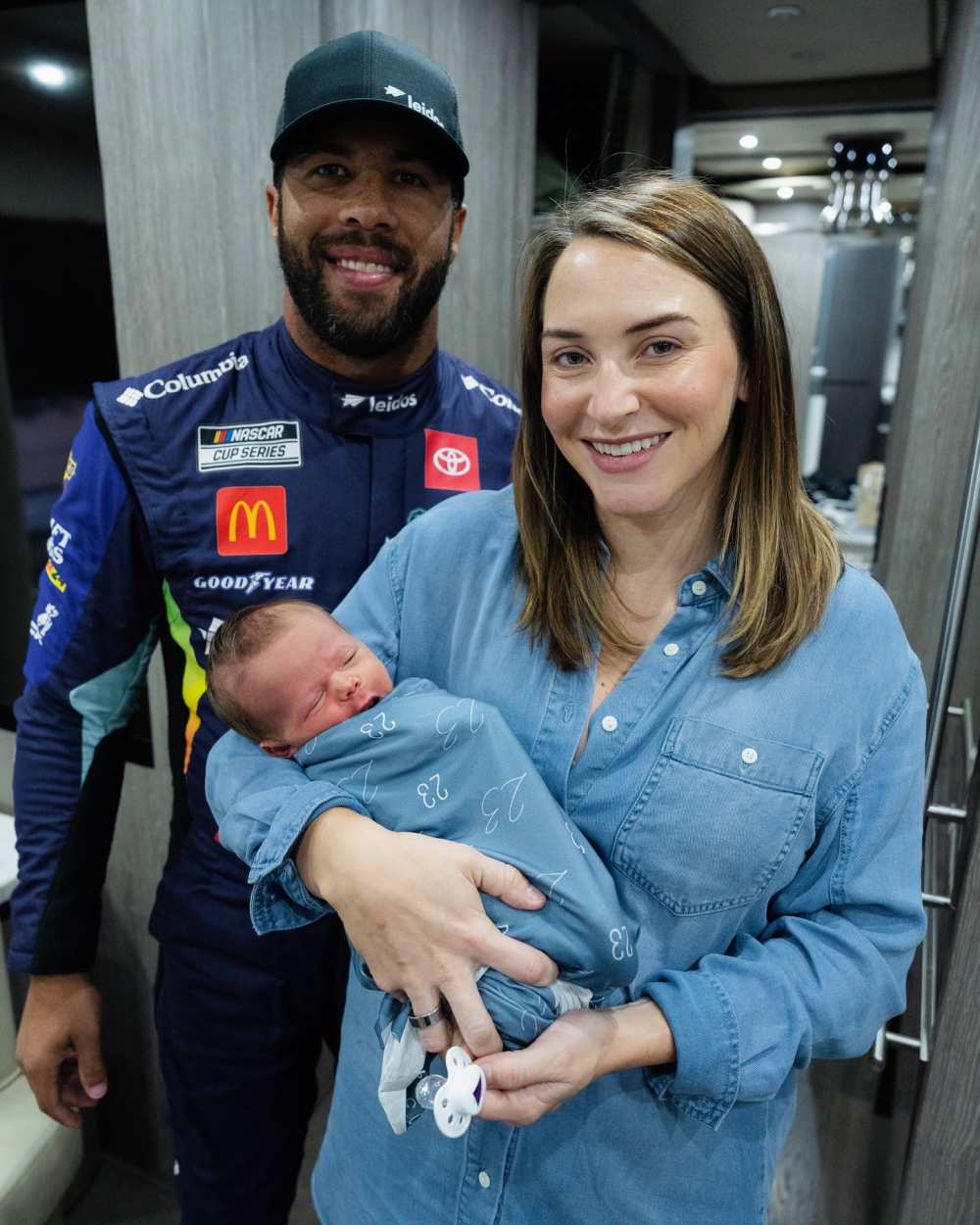 NASCAR s Bubba Wallace Had to Find Out His Son Was Born Via FaceTime