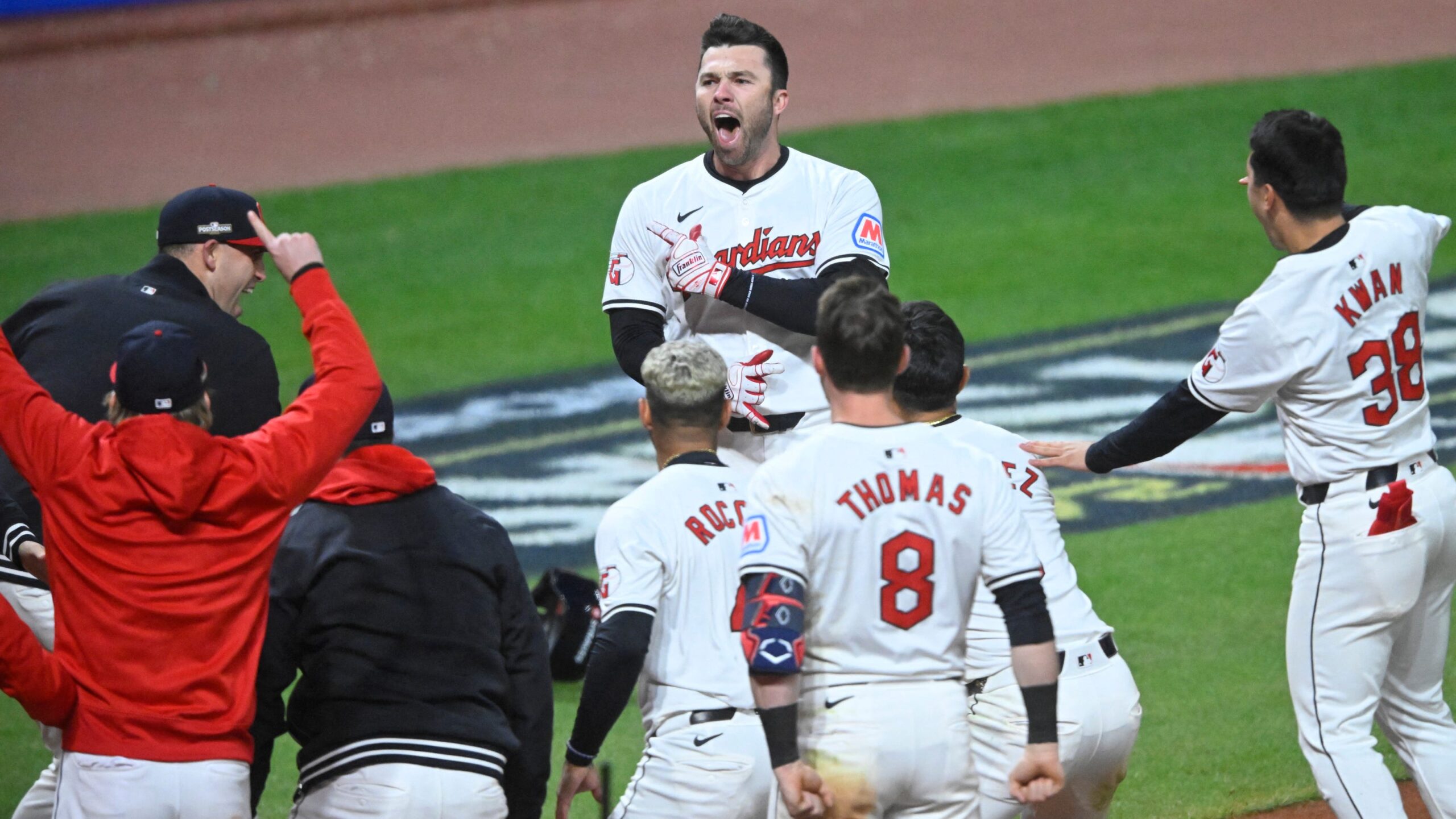 Guardians radio call by Tom Hamilton on David Fry walk-off homer