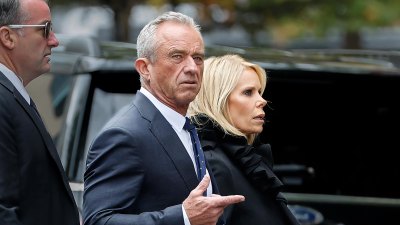 Cheryl Hines Joins Husband Robert F Kennedy Jr at His Late Mother Ethels Funeral