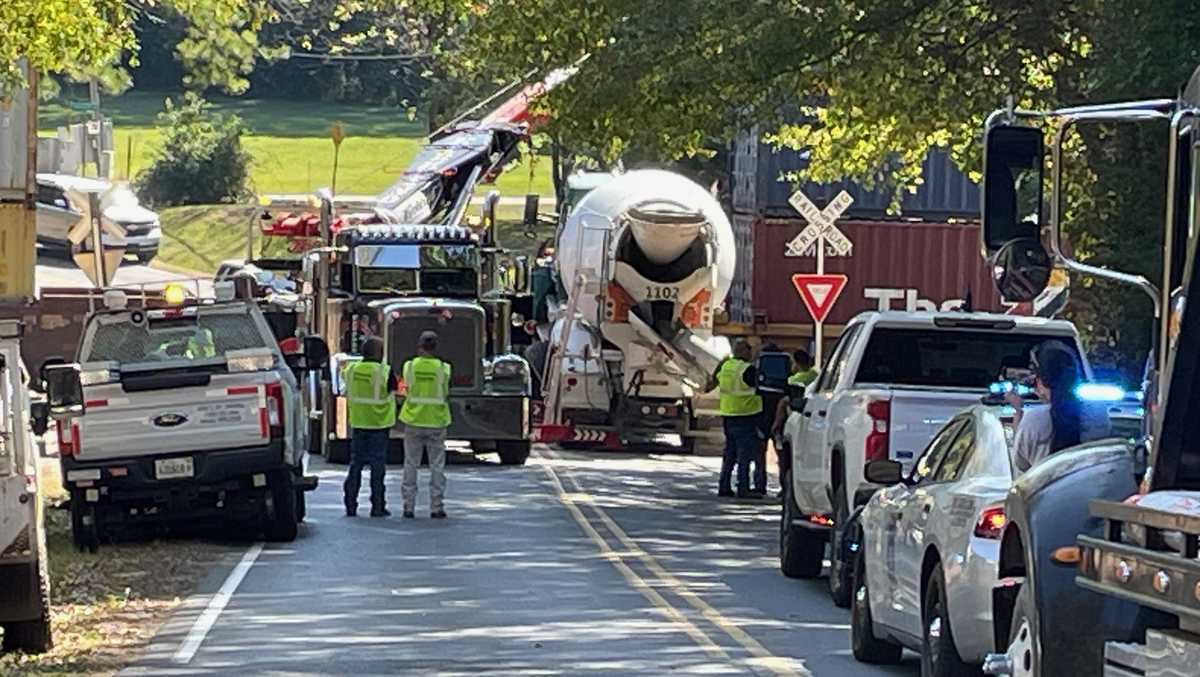 Train collision with semitruck closes several roads in Chelsea