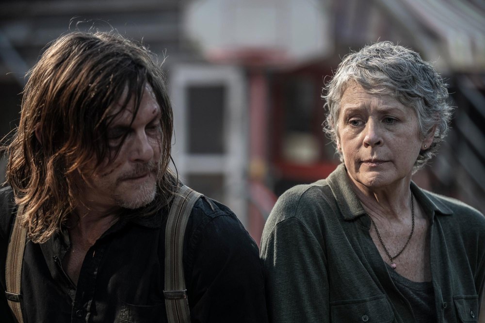 Melissa McBride Reunites With Norman Reedus on The Walking Dead 127