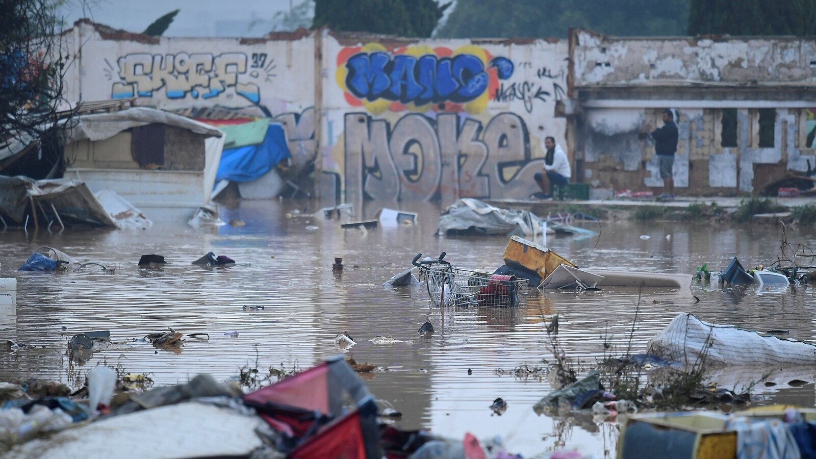 Dozens dead, thousands trapped after flash floods in Valencia, Spain, officials say