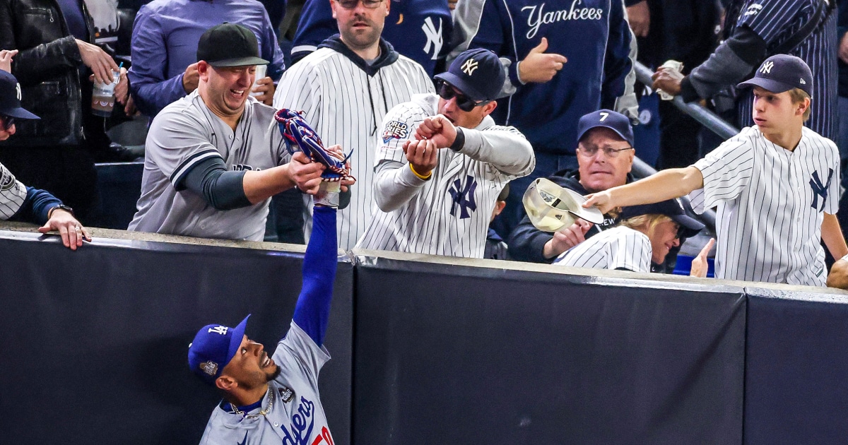 2 Yankees fans who interfered with Mookie Betts catch banned from Game 5 of World Series